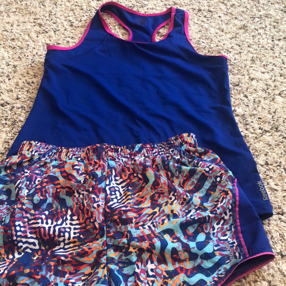 Reebok Girls Matching Track Set Medium (10-12)